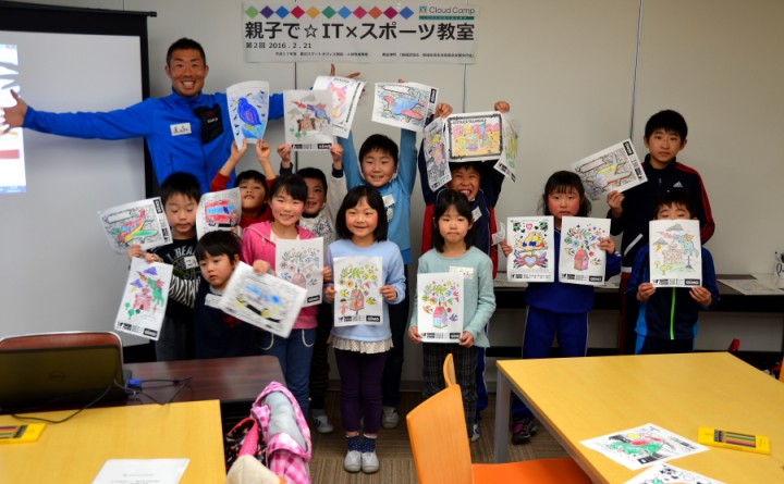 “ 飛び出す塗り絵 ” 親子で学ぼう♪楽しもう♪
