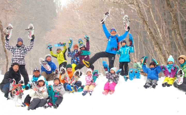 雪の森を駆けよう！親子でスノーシュー体験☆