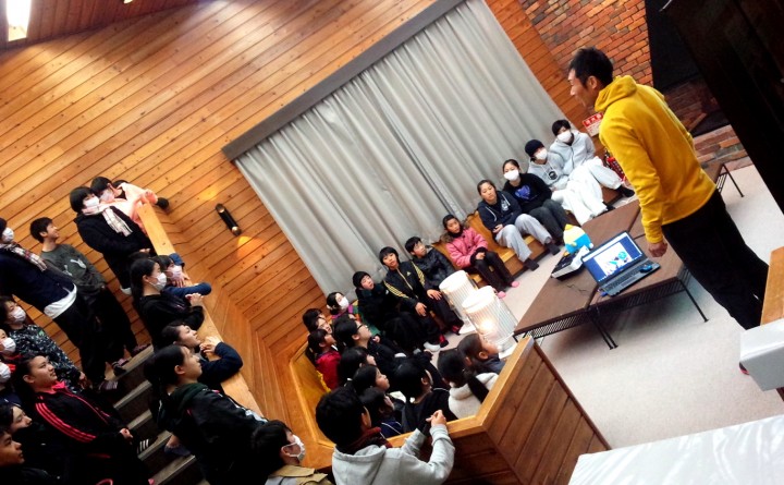 劇団員のみなさんが会社見学に！