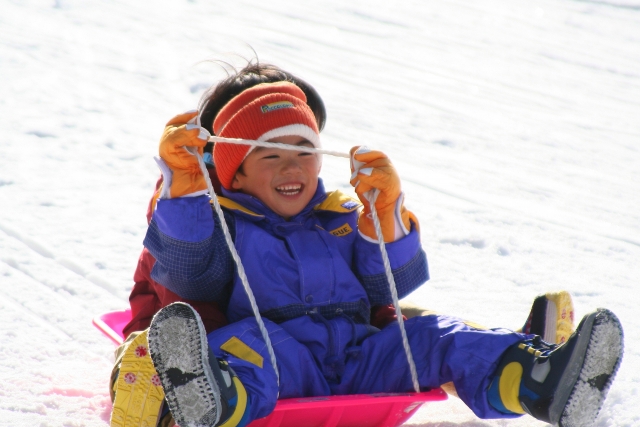 福島県1組限定！冬のエコ アクティビティ。雪山遊び・雪合戦・スノースクートなど