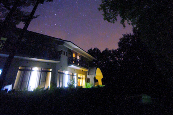 満天の夜空鑑賞